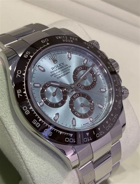 rolex daytona de platino|rolex daytona platinum price.